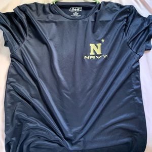 Navy midshipmen workout tee